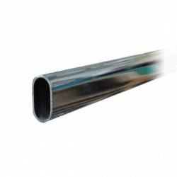 Tubo Cromado Ovalado 3 Metros