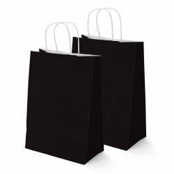 Bolsa Papel Kraft Negro 32...