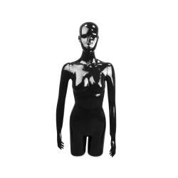 Maniquí Busto Mujer Negro