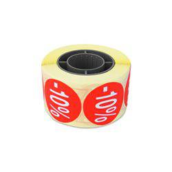 Etiqueta Adhesiva -10%