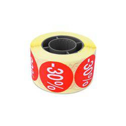 Etiqueta Adhesiva -30%