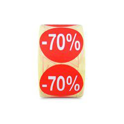 Etiqueta Adhesiva -10%