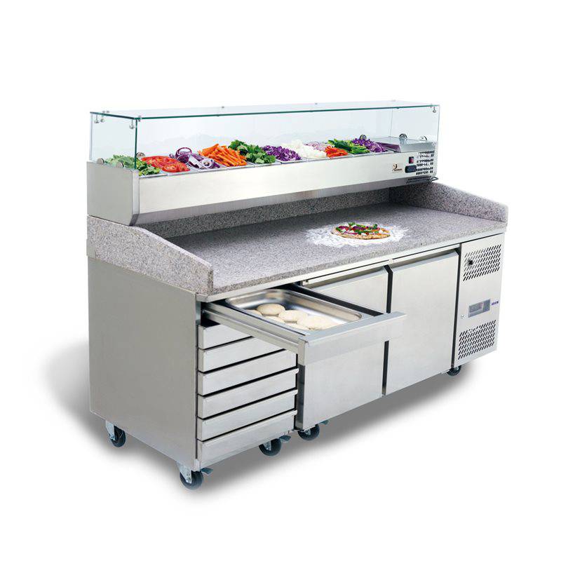 Mesa Refrigerada para Pizza