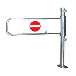 Barrera Entrada Abatible Manual - Derecha