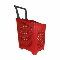 Cesta Supermercado Roja - Yonhoo 601613