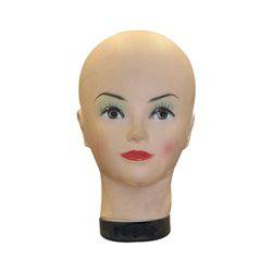 Maniquí Cabeza Mujer Carne