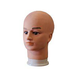 Maniquí Cabeza Hombre Carne