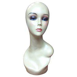 Maniquí Cabeza Mujer Carne