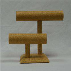 Expositor Pulsera Marrón Anaranjado