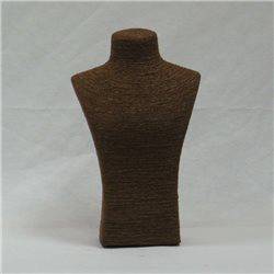 Peto Expositor Collar Marrón Oscuro