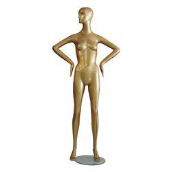 Maniquí Mujer Dorado