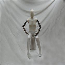 Maniquí Mujer Sentada