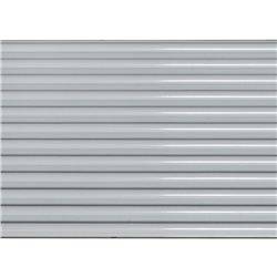 Panel de Aluminio Ranurado Blanco