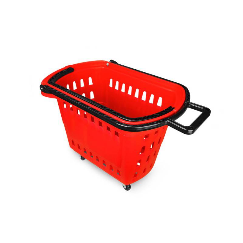Cesta Supermercado Roja - Yonhoo 601805