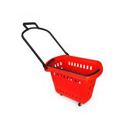 Cesta Supermercado Roja - Yonhoo 601905