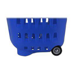 Cesta Supermercado Azul 2 Ruedas