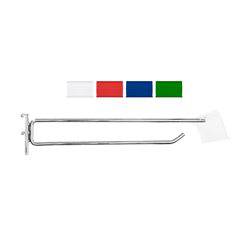 Gancho para Perforado con Portaprecios