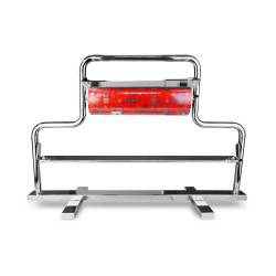 Portabobinas Papel Regalo - Plata/Brillo